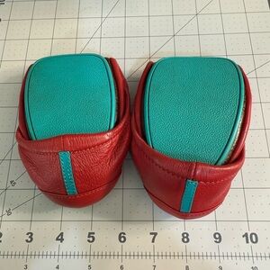 Tieks cardinal red ballet flats